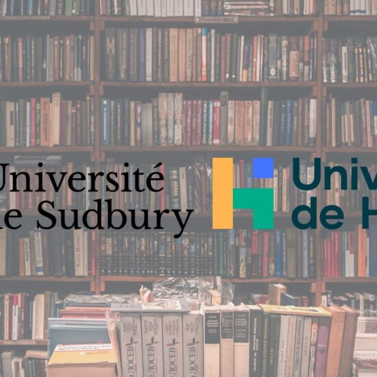 L’Université de Sudbury et l’Université de Hearst annoncent un partenariat pour la gestion de la bibliothèque et la mutualisation de leurs collections